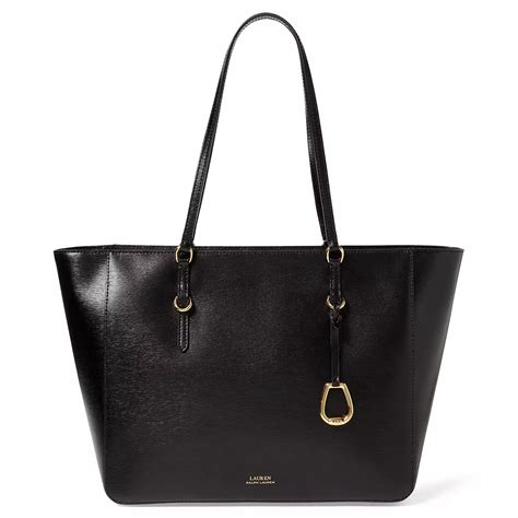 black saffiano leather tote.